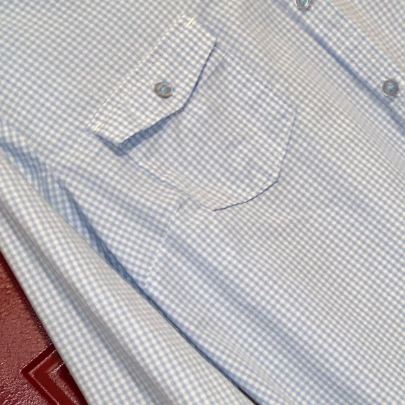 Laura Scott Gingham Button Down Shirt Size Women’s Extra Large - Picture 4 of 10